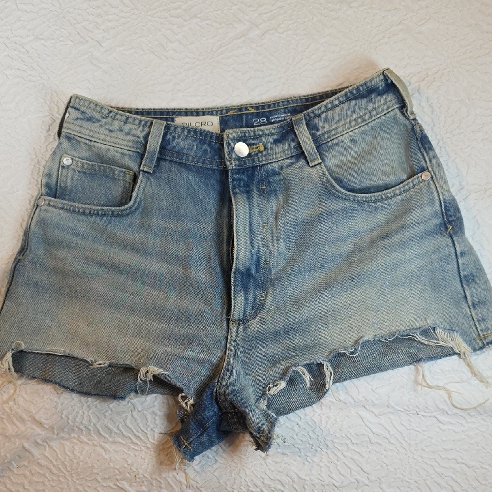 Pilcro Light Blue Jean Shorts